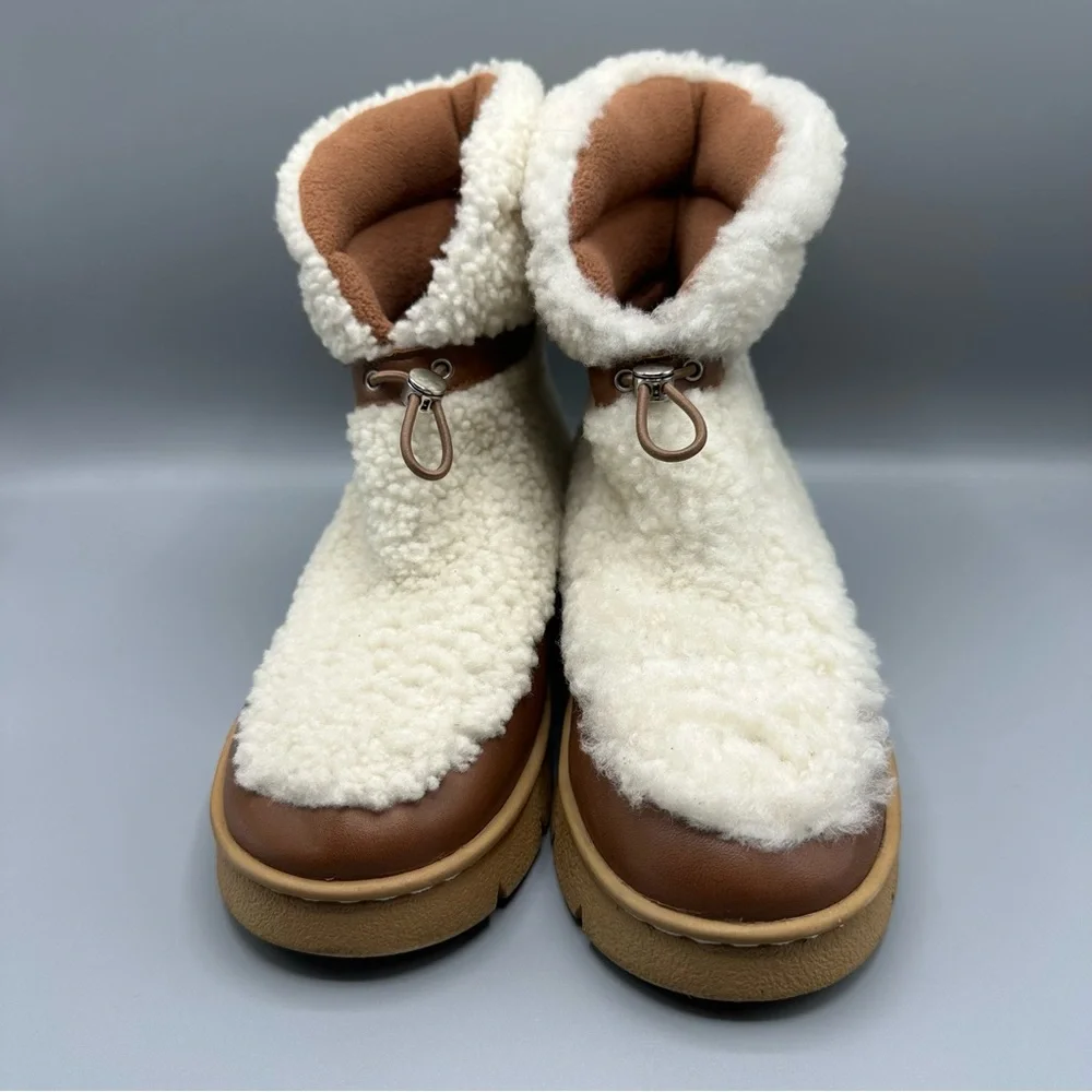 Marc Fisher Boots Fur Women’s Winter Luxury Kamryn Style Size 7.5